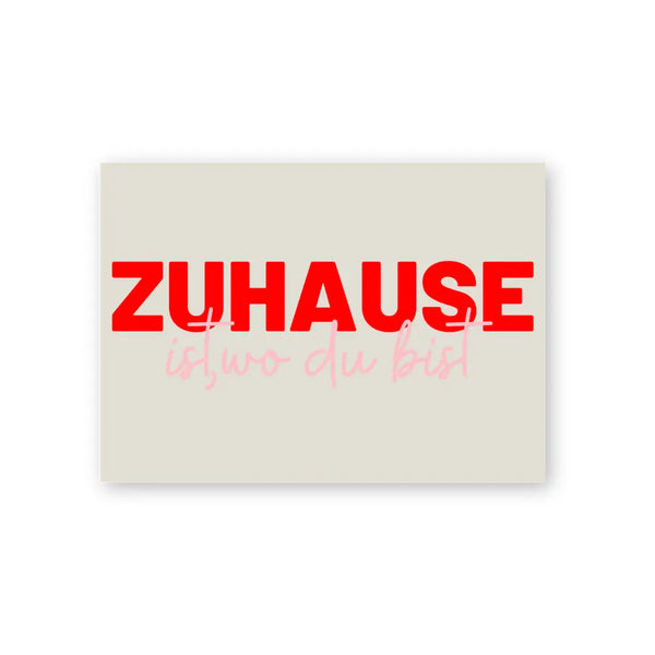 Persönliche Grußkarte