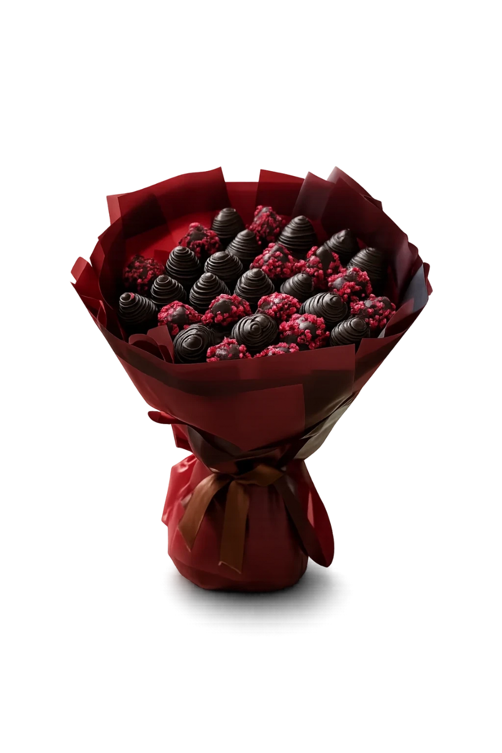 Classic ChocoDream Schoko-Erdbeerstrauß von FloraSweets